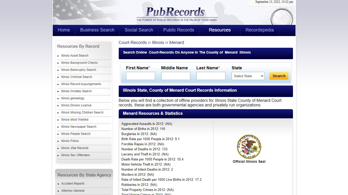 Menard County, Illinois Court Records